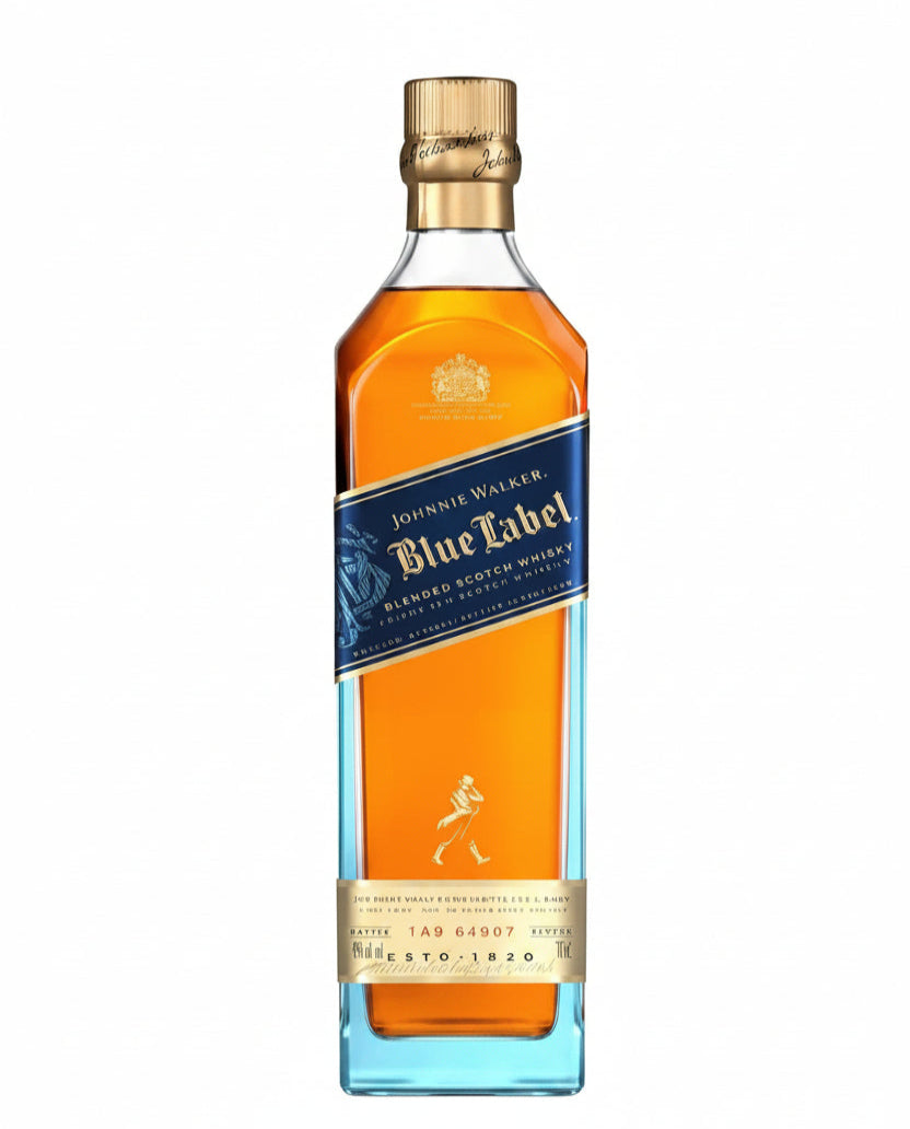Johnnie Walker Blue Label Blended Scotch Whisky 750ml prestige Scotch bottle