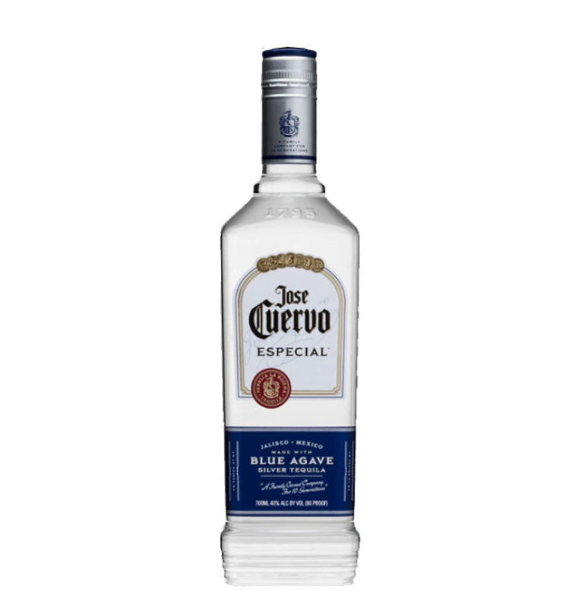 Jose Cuervo Especial Blue Agave Silver Tequila 750ml Jalisco Mexico bottle