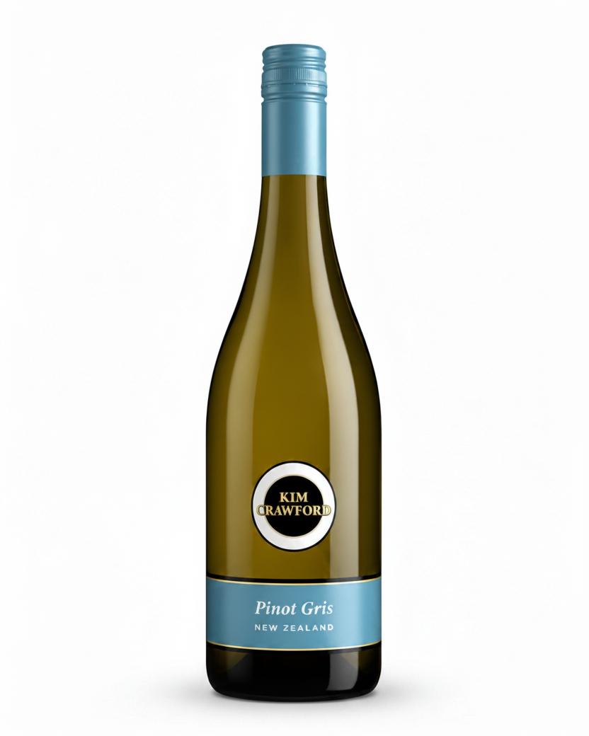 2025 Kim Crawford Marlborough Pinot Gris New Zealand white wine bottle
