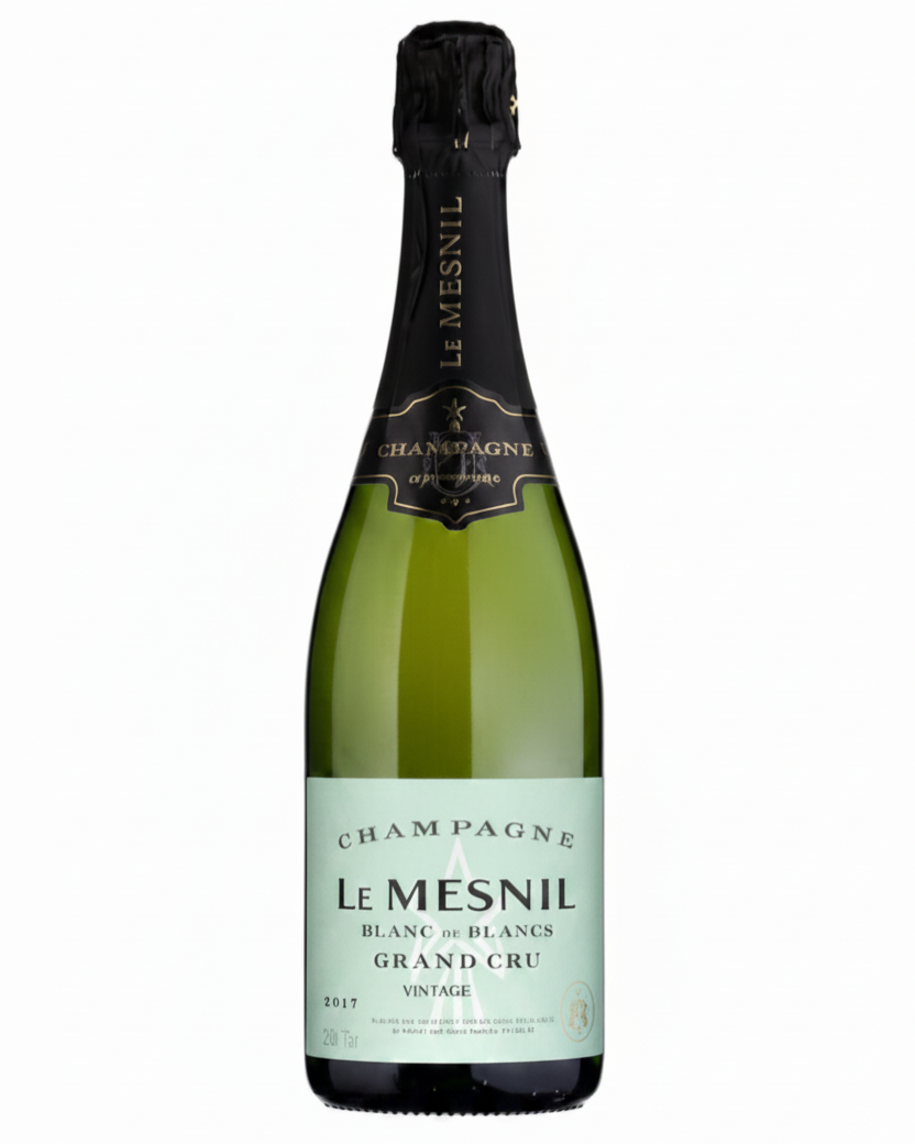 2014 Le Mesnil Blanc de Blancs Grand Cru Vintage Champagne France wine bottle