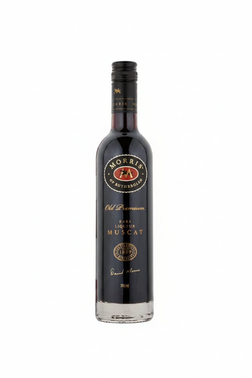 Morris Old Premium Rare Liqueur Muscat Rutherglen Australia fortified dessert wine bottle 97pts Halliday