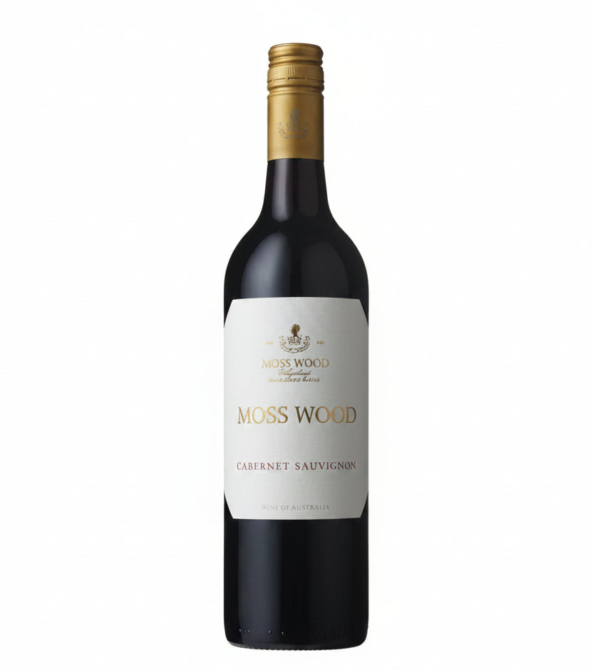 2018 Moss Wood Wilyabrup Cabernet Sauvignon red wine bottle