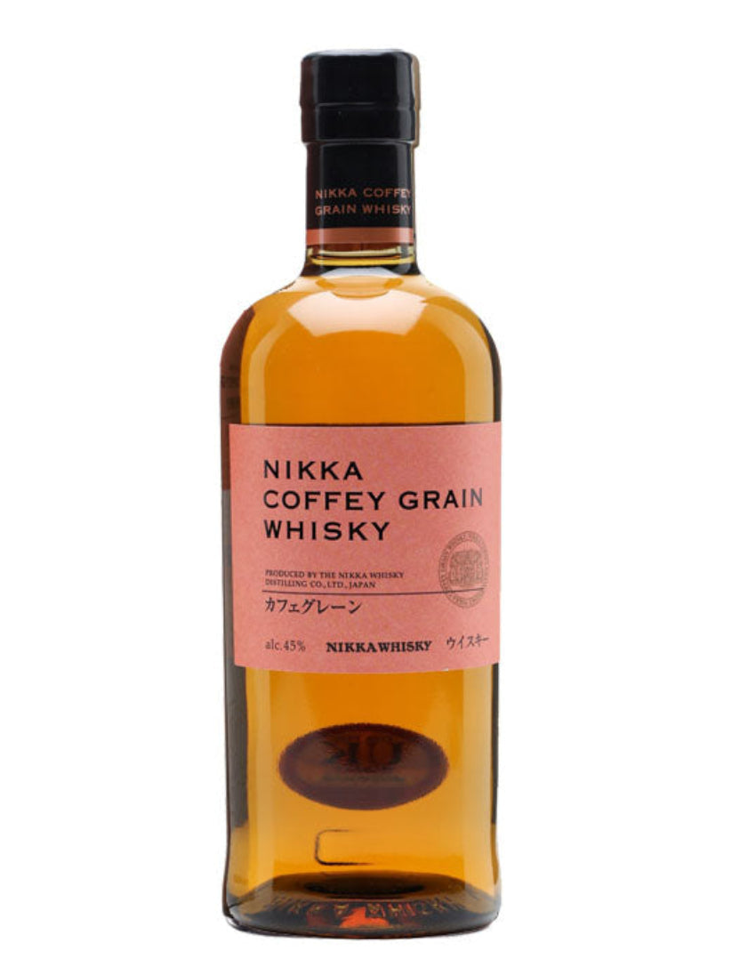 Nikka Coffey Grain Japanese Whisky 700ml Miyagi distillery bottle