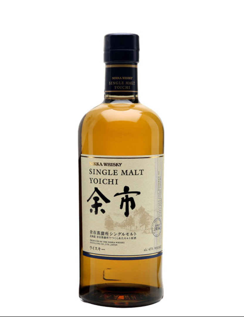 Nikka Yoichi Single Malt Japanese Whisky 700ml Hokkaido distillery bottle