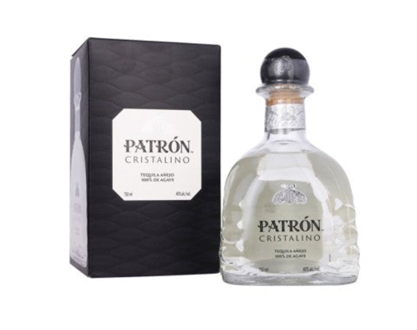 Patron Cristalino Tequila Anejo 750 ml