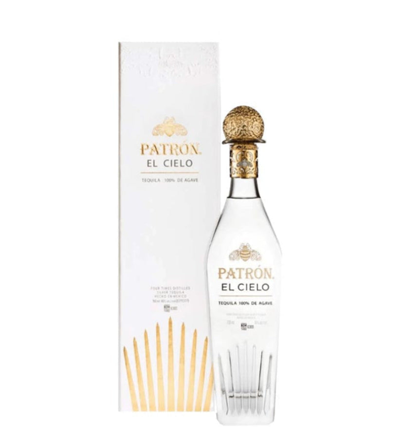 Patron El Cielo Tequila 700ml Jalisco Mexico premium silver tequila bottle