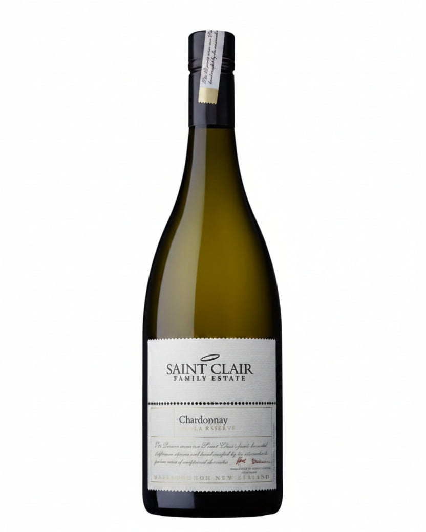 2019 Saint Clair Omaka Reserve Marlborough Chardonnay white wine bottle