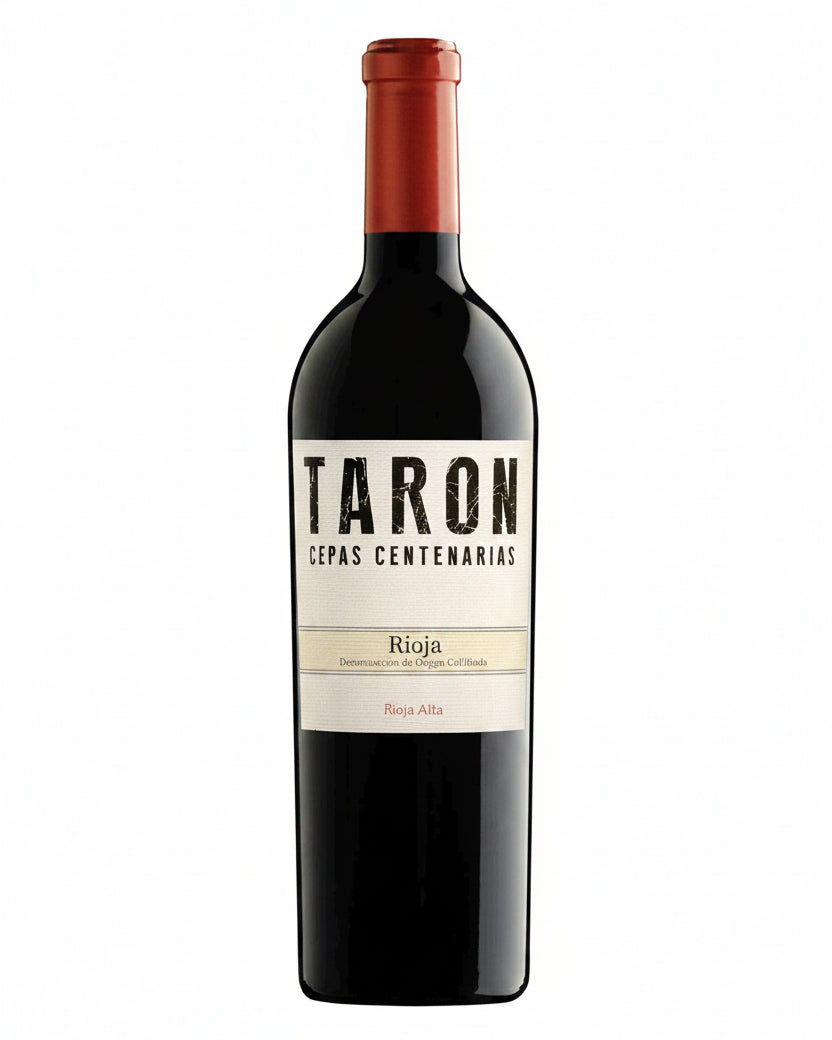 2014 Taron Cepas Centenarias Rioja Alta Tempranillo red wine bottle