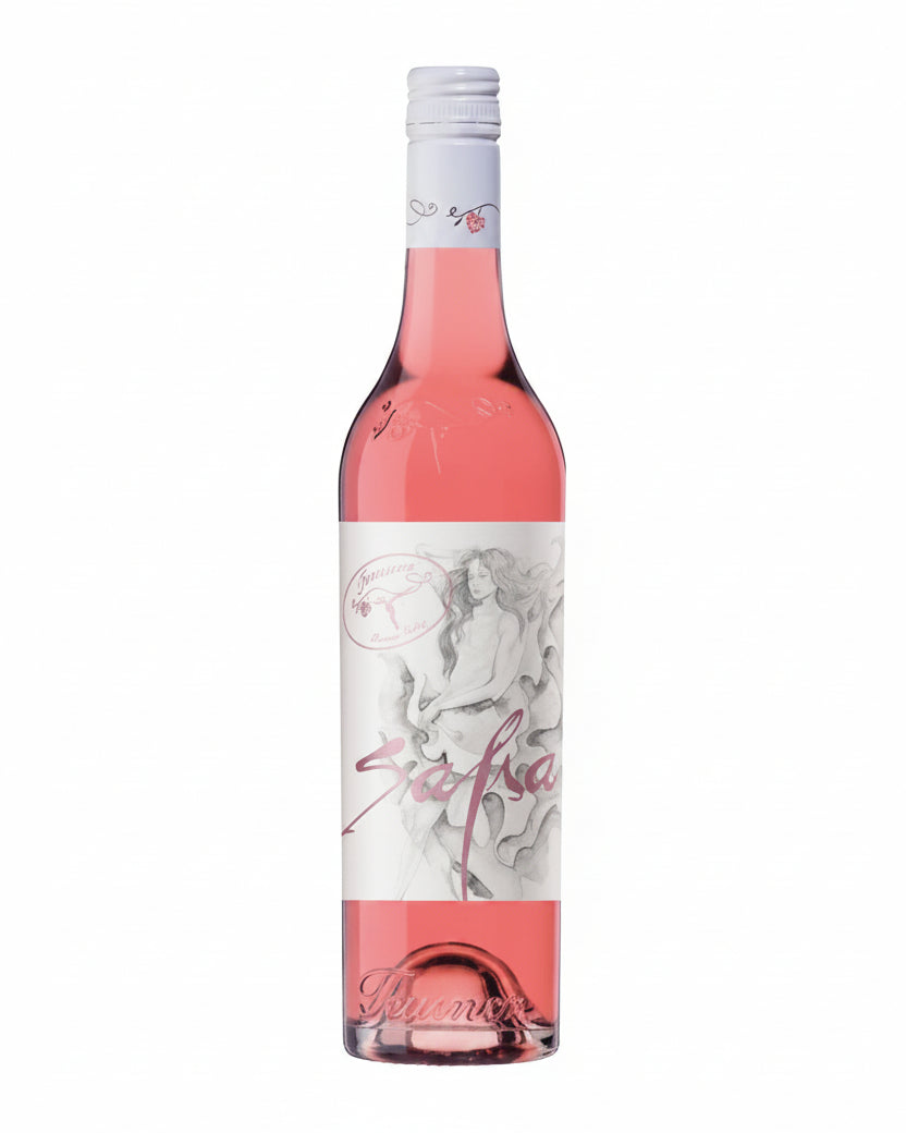 2019 Teusner Salsa Barossa Valley Grenache Mataro Rosé wine bottle