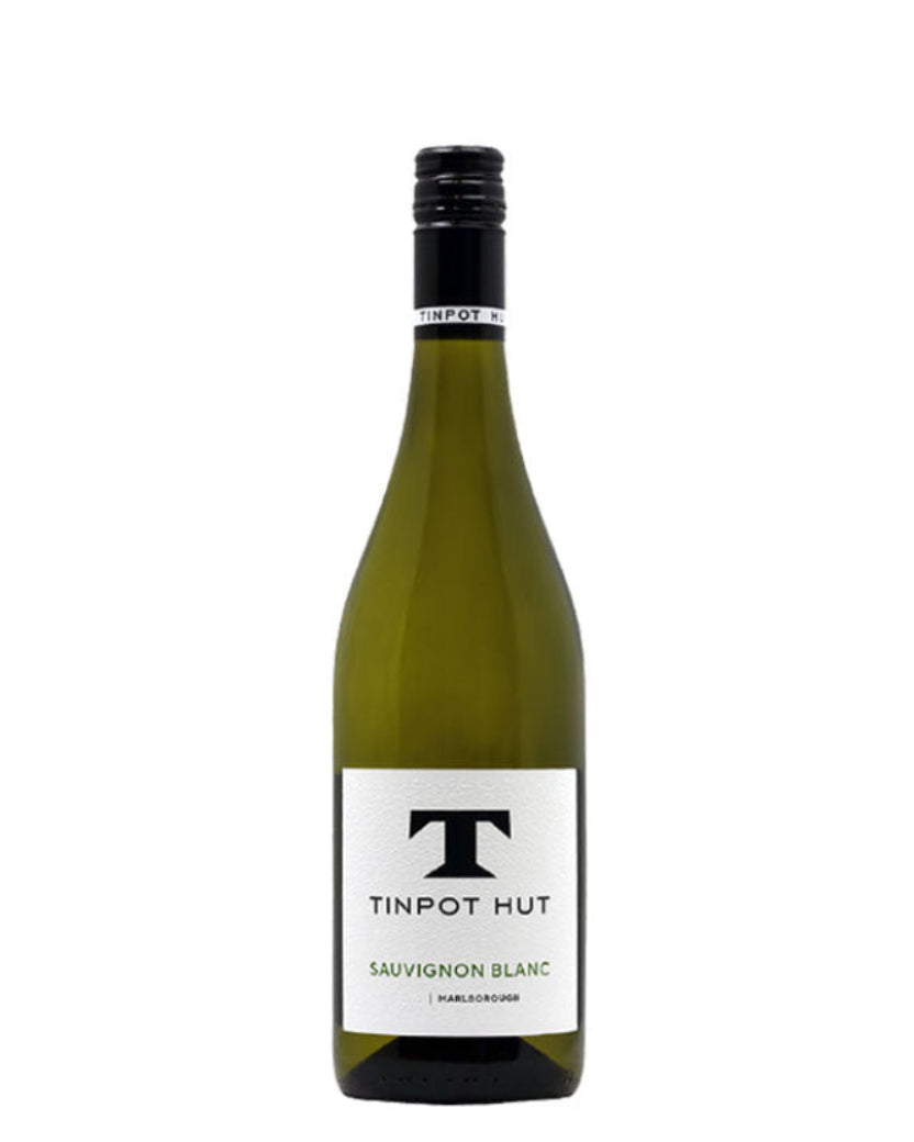 Tinpot Hut Marlborough Sauvignon Blanc New Zealand white wine bottle